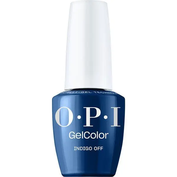 OPI Полуперманентен лак за нокти без хема - OPI Gel Color, колекция Make 'Em Jelly, Indigo Off, 15 мл
