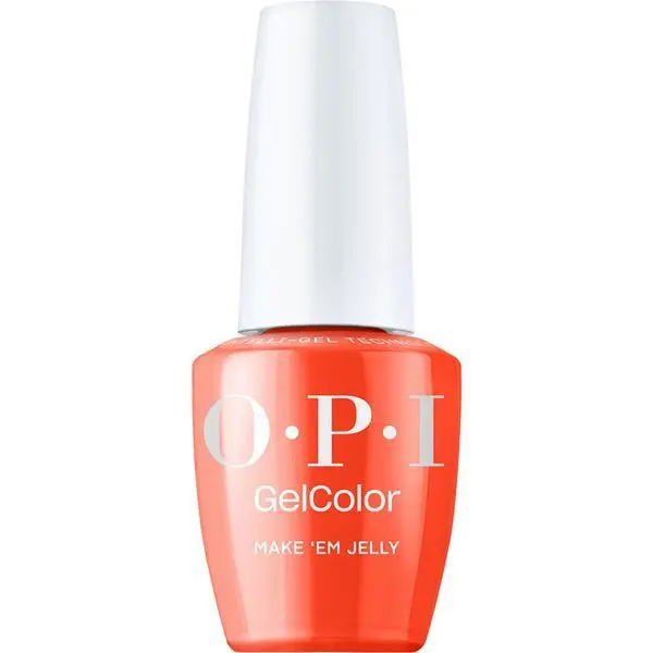 OPI Полуперманентен лак за нокти без хема - OPI Gel Color, колекция Make 'Em Jelly, нюанс Make 'Em Jelly, 15 мл