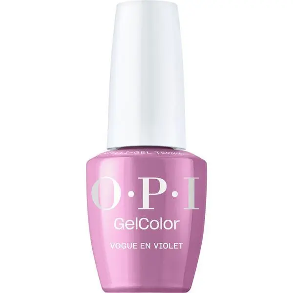 OPI Полуперманентен лак за нокти без хема - OPI Gel Color, колекция Make 'Em Jelly, Vogue en Violet, 15 мл