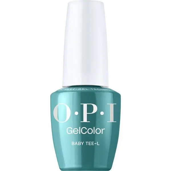 OPI Полуперманентен лак за нокти без хема - OPI Gel Color, колекция Mani-tude, нюанс Baby Tee-l, 15 мл
