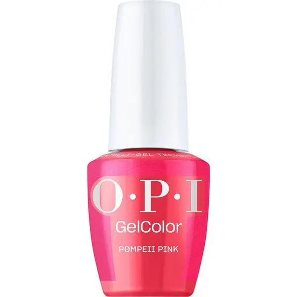 OPI Полуперманентен лак за нокти без хема - OPI Gel Color, Новата колекция OPIcons, Pompeii Pink, 15 мл