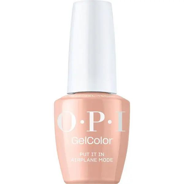 OPI Полуперманентен лак за нокти без хема - OPI Gel Color, Новата колекция OPIcons, В режим &bdquo;Самолет&ldquo;, 15 мл