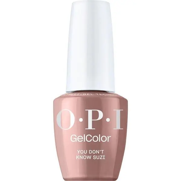 OPI Полуперманентен лак за нокти без хема - OPI Gel Color, Новата колекция OPIcons, You Don't Know Suzi, 15 мл
