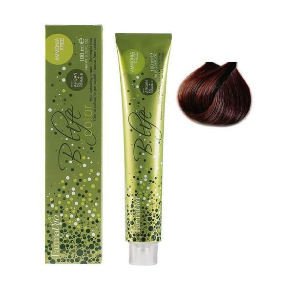 Farmavita Полуперманентна боя-FarmaVita B. Life Color, нюанс 5.5 Light Mahogany Brown, 100 мл