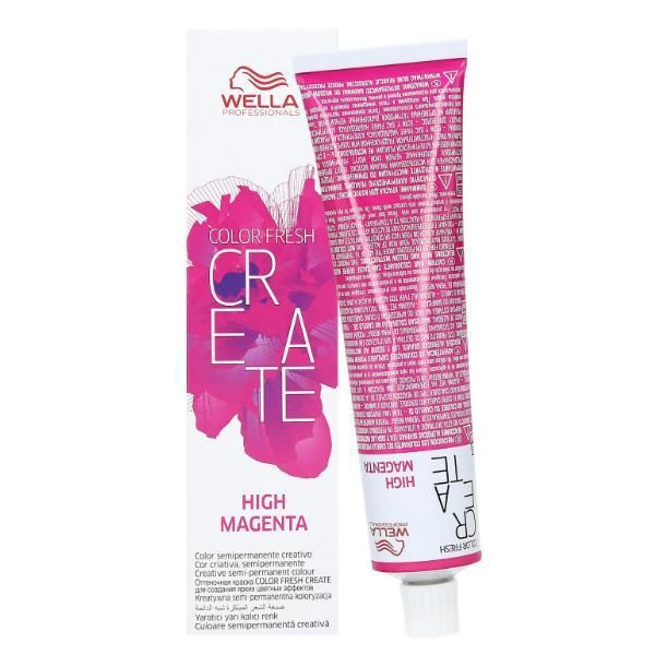 Wella Professionals Полуперманентна боя - Wella Professionals Color Fresh Create, High Magenta, 60 мл