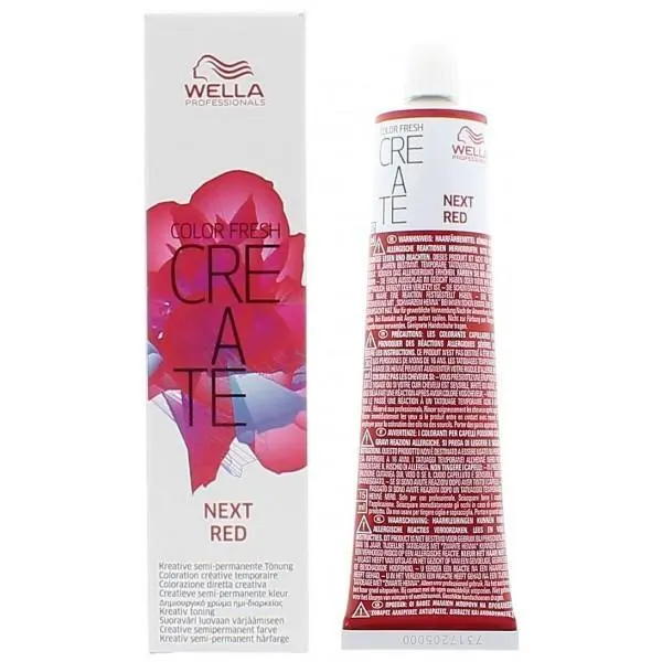 Wella Professionals Полуперманентна боя - Wella Professionals Color Fresh Create, Next Red, 60 мл
