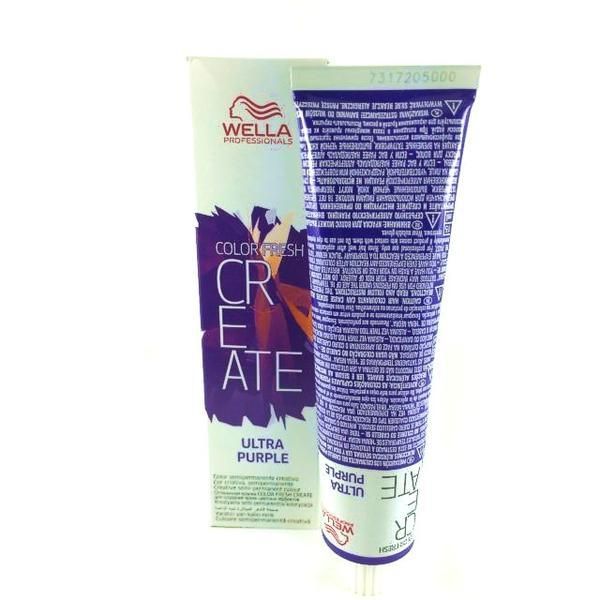 Wella Professionals Полуперманентна боя - Wella Professionals Color Fresh Create, Ultra Purple, 60 мл