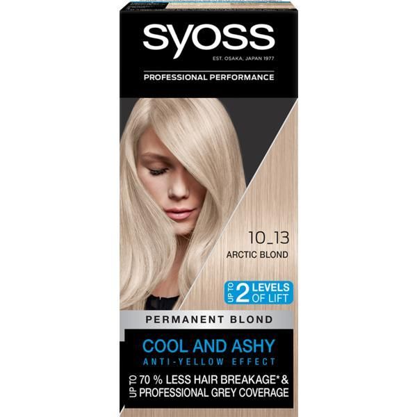 Syoss Полуперманентна боя за коса-Syoss Professional Performance Oleo Intense Permanent Oil Color, нюанс 10_13 Арктическо русо