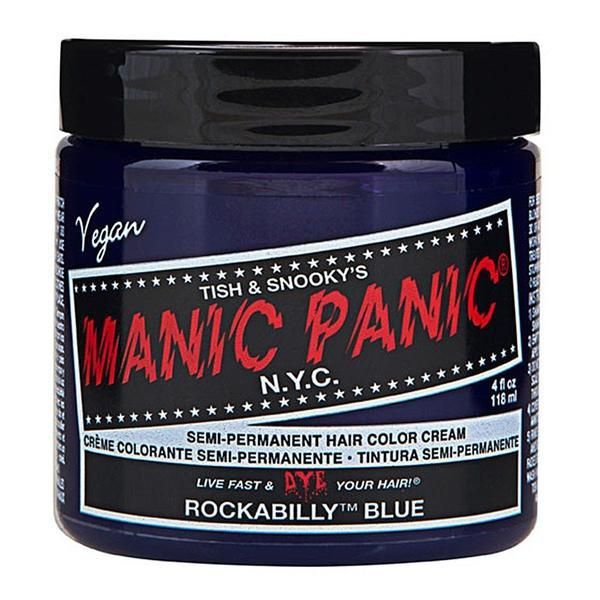 Manic Panic Полуперманентна директна боя-Manic Panic Classic, нюанс Rockabilly Blue 118 мл