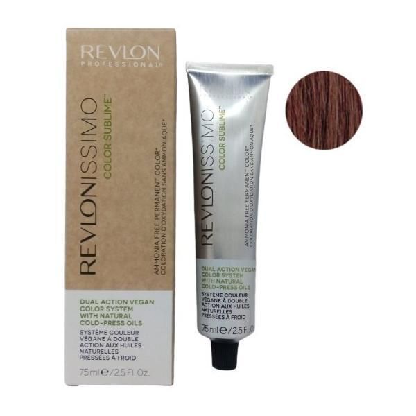 Revlon Professional Полуперманентна веган боя - Revlon Professional Color Sublime от Revlonissimo, нюанс 5.35 Light Golden Mahogany Brown, 75 мл