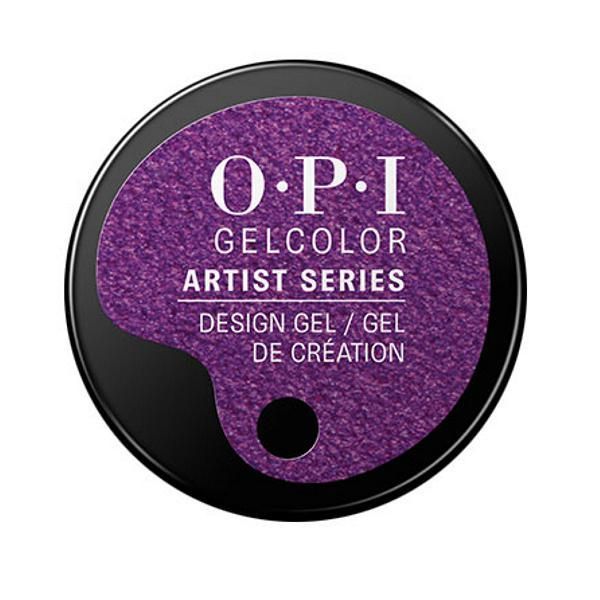 OPI Полупостоянен гел за нокти за дизайн - OPI GelColor Artist Series Grape Minds Think Alike, 6 гр