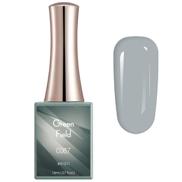 Canni Полупостоянен лак за нокти Green Field Canni C067, 16 мл