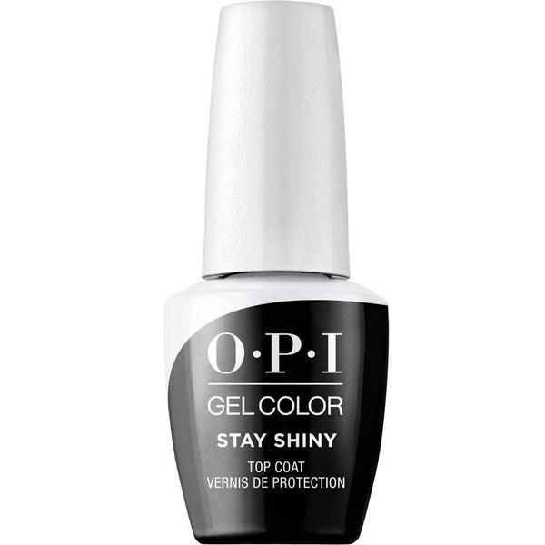 OPI Полупостоянен лак за нокти - OPI Color Top Coat Stay Shiny Gel, 15 мл