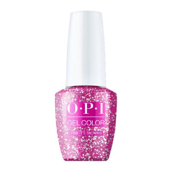 OPI Полупостоянен лак за нокти - OPI Gel Color Jewel I Pink It&#039;s Snowing 15 мл