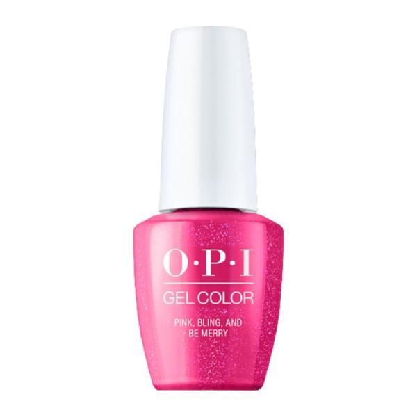 OPI Полупостоянен лак за нокти - OPI Gel Color Jewel Pink, Bling, and Be Merry 15 мл