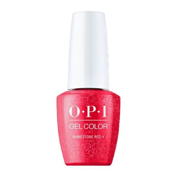 OPI Полупостоянен лак за нокти - OPI Gel Color Jewel Rhinestone Red-y, 15 мл