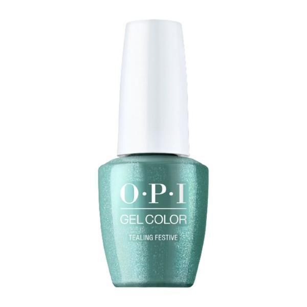 OPI Полупостоянен лак за нокти - OPI Gel Color Jewel Tealing Festive 15 мл