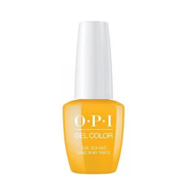 OPI Полупостоянен лак за нокти - OPI Gel Color LISBON Sun, Sea &amp; Sand in My Pants, 15 мл