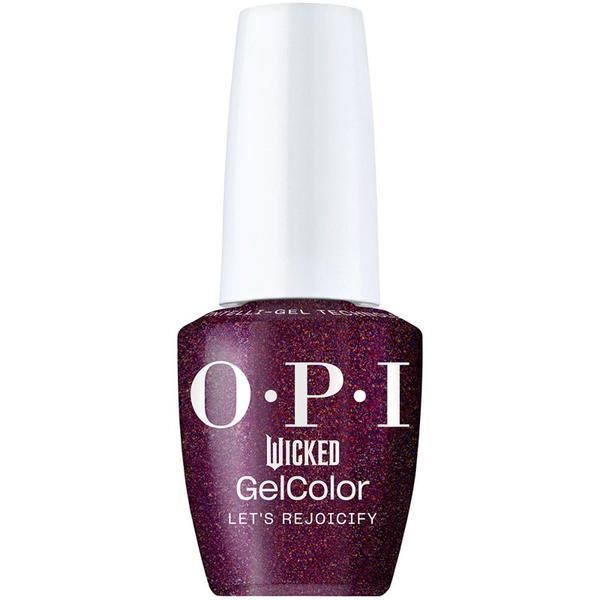 OPI Полупостоянен лак за нокти - OPI Gel Color, OPI x Wicked Collection, Let&#039;s Rejoicify, 15 мл