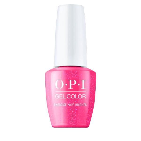 OPI Полупостоянен лак за нокти - OPI Gel Color POWER Exercise Your Brights, 15 мл