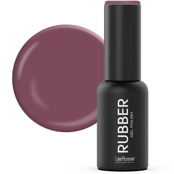 Lila Rossa Полупостоянен лак за нокти Rubber 040 Nocturn Shade Lila Rossa, 7 мл
