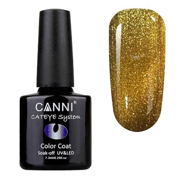 Canni Полупостоянен лак за нокти Soak Off Cameleon Cat Eye Canni 451, 7,3 мл