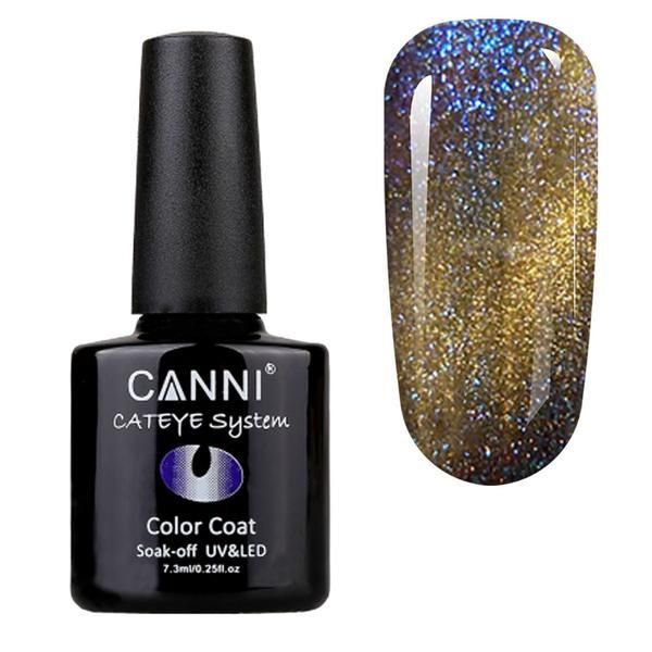 Canni Полупостоянен лак за нокти Soak Off Cameleon Cat Eye Canni 455, 7,3 мл