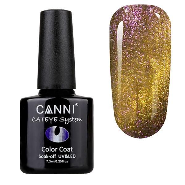 Canni Полупостоянен лак за нокти Soak Off Cameleon Cat Eye Canni 456, 7,3 мл