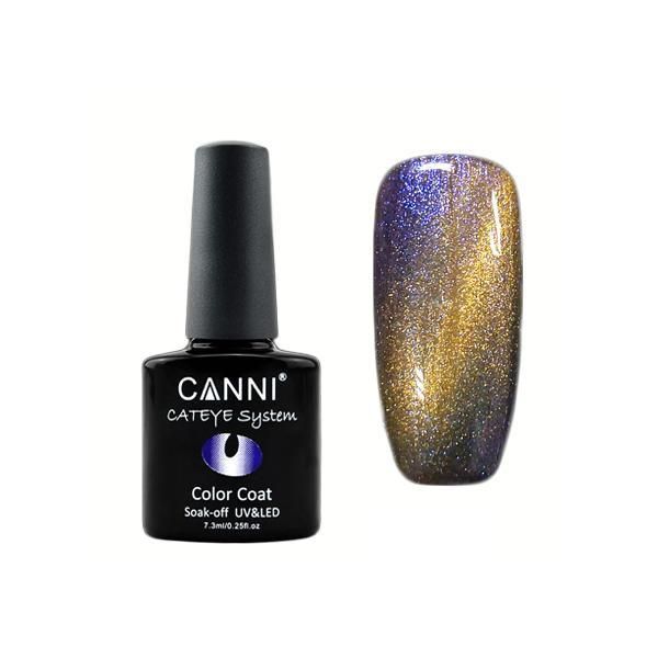 Canni Полупостоянен лак за нокти Soak Off Cameleon Cat Eye Canni 457, 7,3 мл