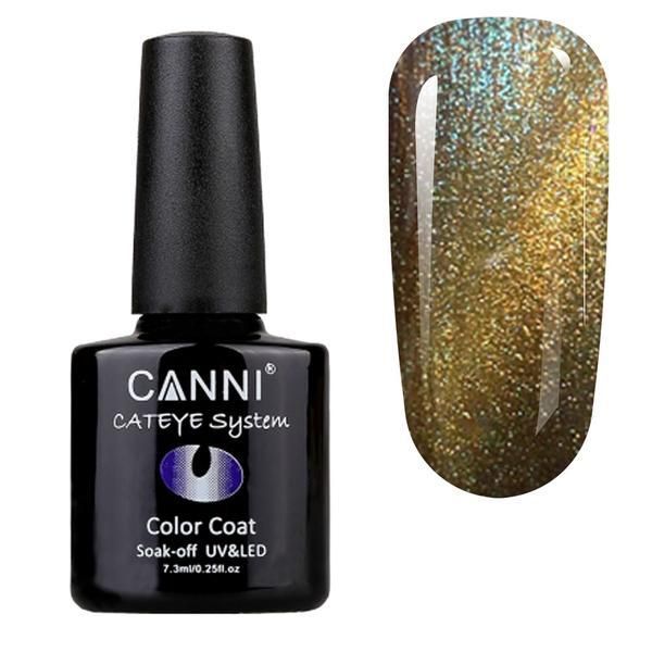 Canni Полупостоянен лак за нокти Soak Off Cameleon Cat Eye Canni 459, 7,3 мл
