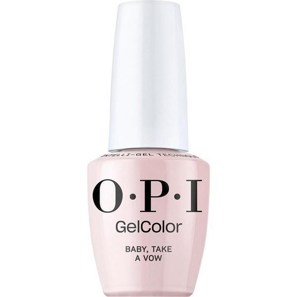OPI Полупостоянен веган лак за нокти без хема - OPI Gel Color, нюанс Baby, Take a Vow, 15 мл