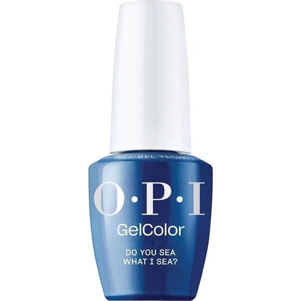 OPI Полупостоянен веган лак за нокти без хема - OPI Gel Color, нюанс Do You Sea What I Sea?, 15 мл