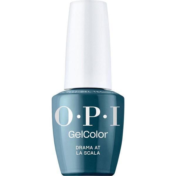 OPI Полупостоянен веган лак за нокти без хема - OPI Gel Color, нюанс Drama в La Scala, 15 мл