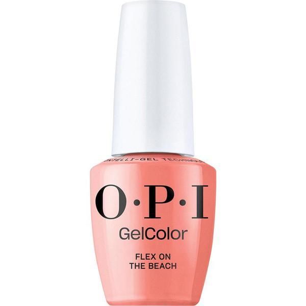 OPI Полупостоянен веган лак за нокти без хема - OPI Gel Color, нюанс Flex on the Beach, 15 мл