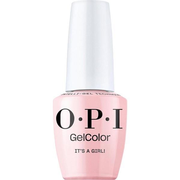 OPI Полупостоянен веган лак за нокти без хема - OPI Gel Color, нюанс It&#039;s a Girl!, 15 мл