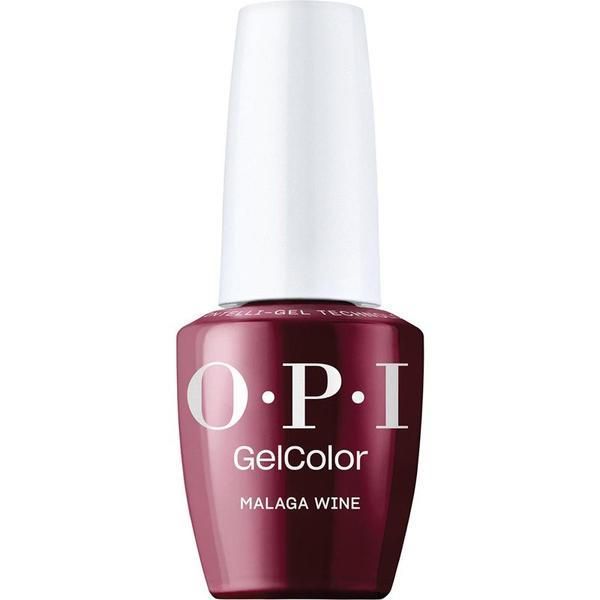 OPI Полупостоянен веган лак за нокти без хема - OPI Gel Color, нюанс Malaga Wine, 15 мл
