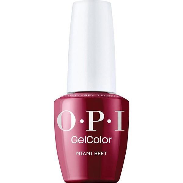 OPI Полупостоянен веган лак за нокти без хема - OPI Gel Color, нюанс Miami Beet, 15 мл