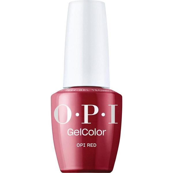 OPI Полупостоянен веган лак за нокти без хема - OPI Gel Color, нюанс OPI Red, 15 мл