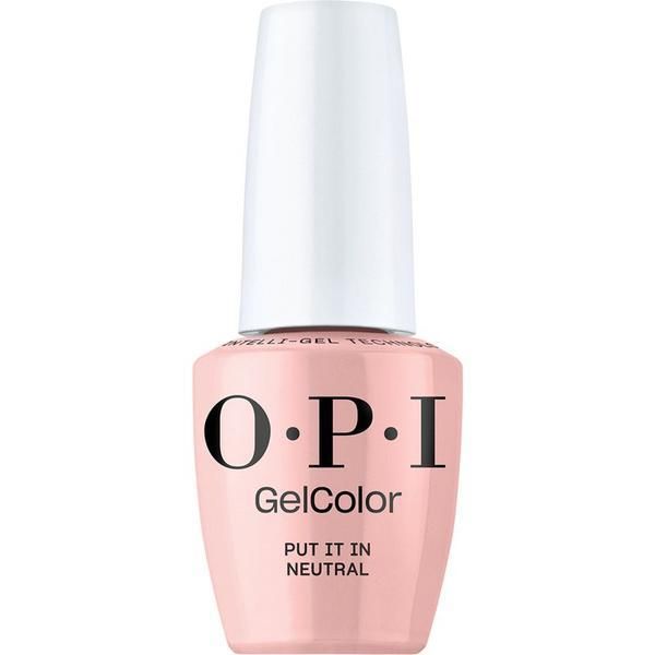 OPI Полупостоянен веган лак за нокти без хема - OPI Gel Color, нюанс Put It in Neutral, 15 мл