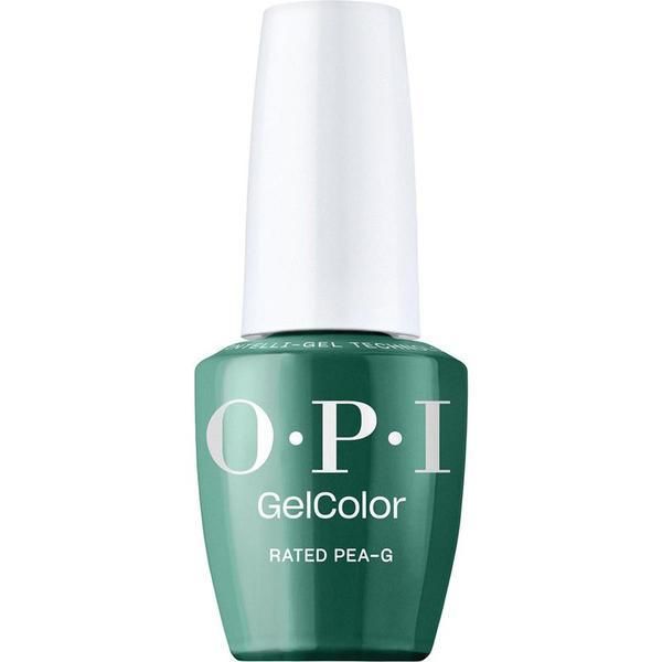 OPI Полупостоянен вегански лак за нокти без хема - OPI Gel Color, нюанс Rated Pea-G, 15 мл