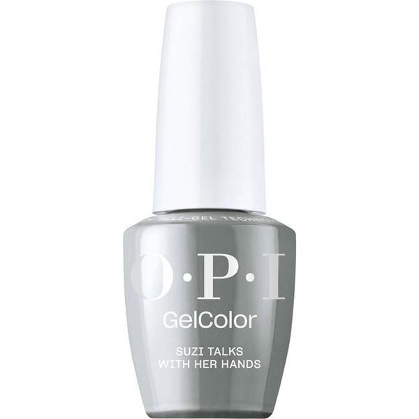 OPI Полупостоянен вегански лак за нокти без хема - OPI Gel Color, нюанс Suzi Talks with Her Hands, 15 мл