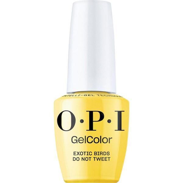 OPI Полутраен веган лак за нокти без хема - OPI Gel Color, нюанс Exotic Birds Do Not Tweet, 15 мл