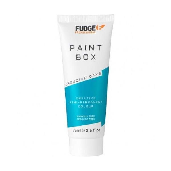 Fudge Полутрайна боя за коса - Fudge Paint Box Тюркоаз, 75 мл