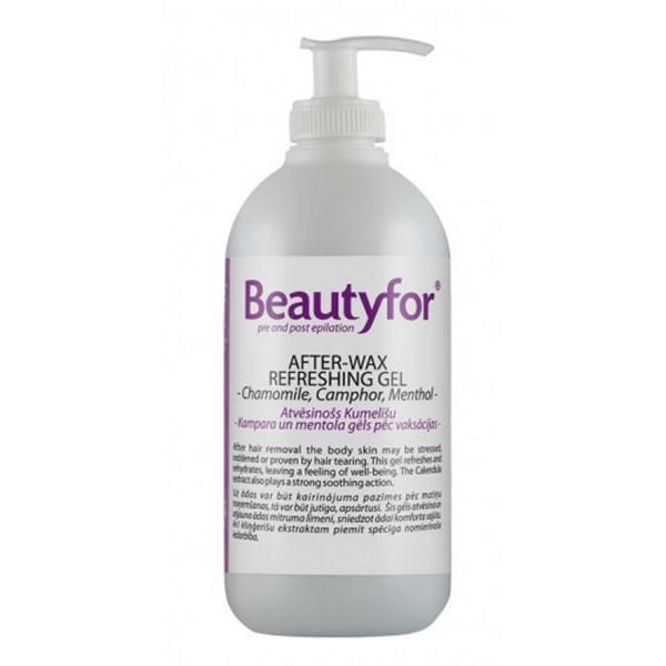 Beautyfor Постепилационен гел - Beautyfor - After-Wax Refreshing Gel, 500 мл