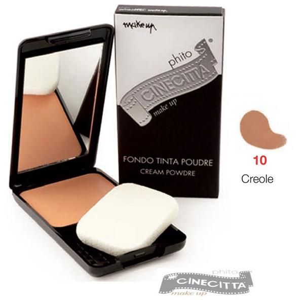 Cinecitta Make Up Прахообразен фон дьо тен - Cinecitta PhitoMake-up Professional Fondotinta Poudre номер 10