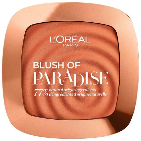 L'Oreal Paris Прахообразен руж - L&#039;oreal Paris Blush of Paradise, нюанс 01 Life is a Peach, 9 гр
