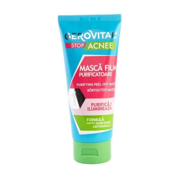 Gerovital Пречистваща пилинг маска - Gerovital Stop Acnee Purifying Peel-Off Mask, 100мл