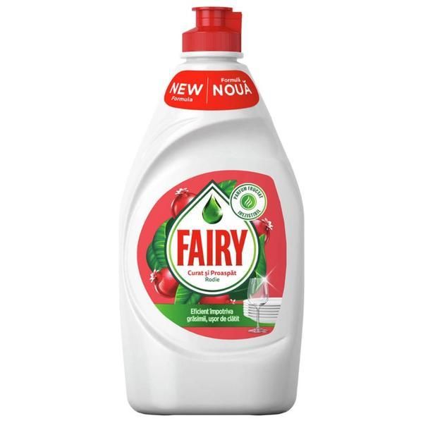 Fairy Препарат за съдове с нар и портокал Fairy Active Foam Pomegranate &amp; Red Orange 400 мл
