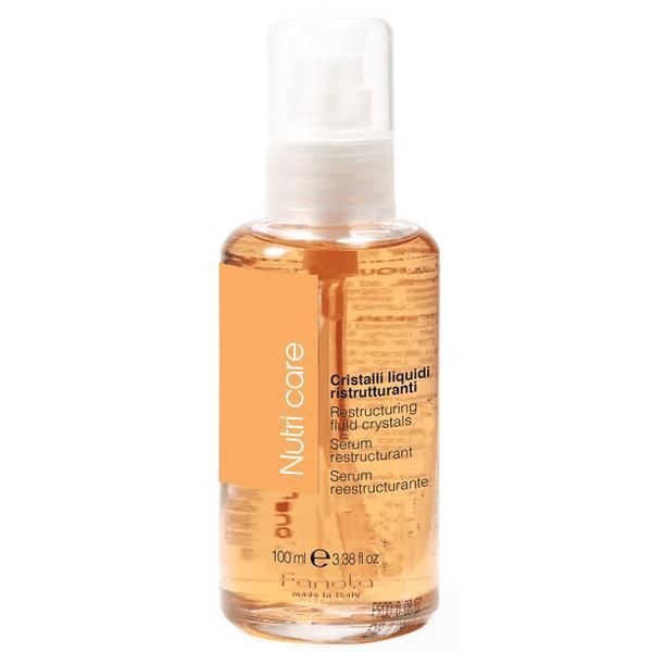 Fanola Преструктуриращ серум с течни кристали - Fanola Nutri Care Restructuring Fluid Crystals, 100мл