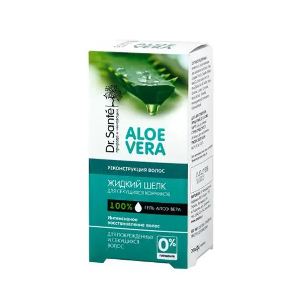 Dr. Sante Преструктуриращ серум за нацепени краища със сок от алое вера Dr. Sante, 30 мл